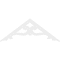 Ekena Millwork Pitch Brontes Architectural Grade PVC Gable Pediment, 72"W x 27"H x 1"P (9/12) GPP072X027X100BRO - alternate 5